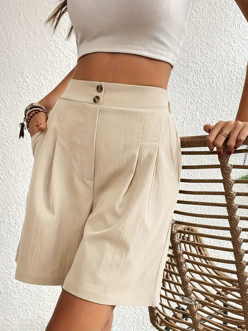 LF | Short taille haute et jambes larges