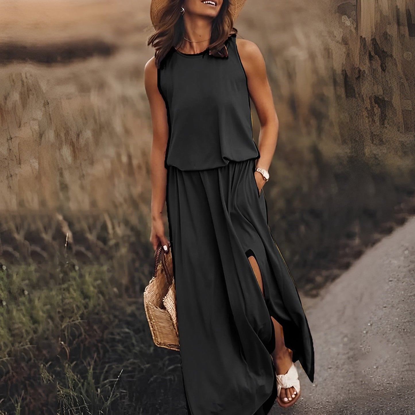 LF | Robe élégante et colorée
