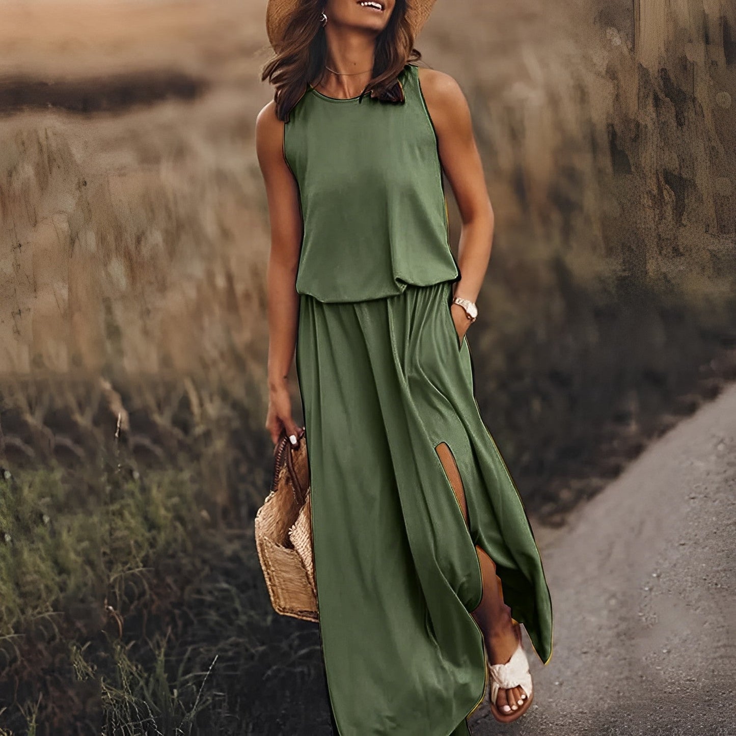 LF | Robe élégante et colorée