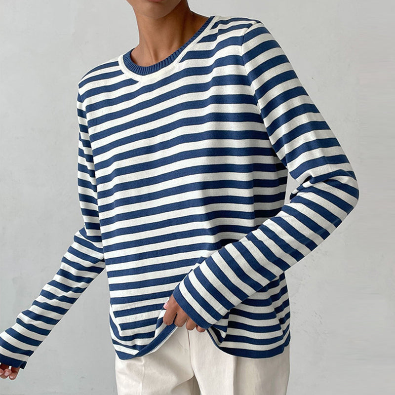 LF | Pull à rayures
