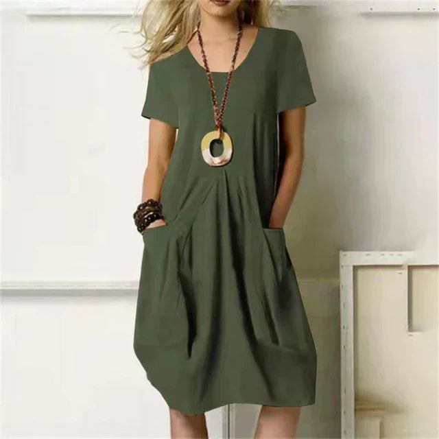 LF | Robe de loisirs à manches courtes