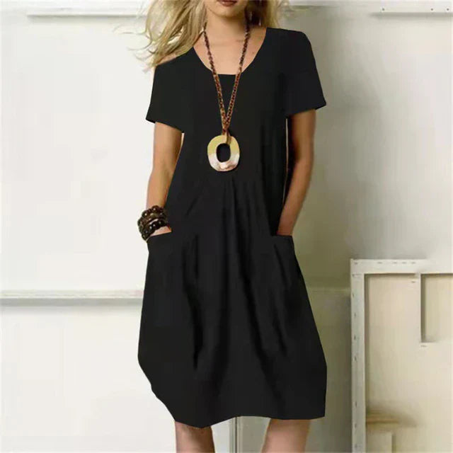 LF | Robe de loisirs à manches courtes