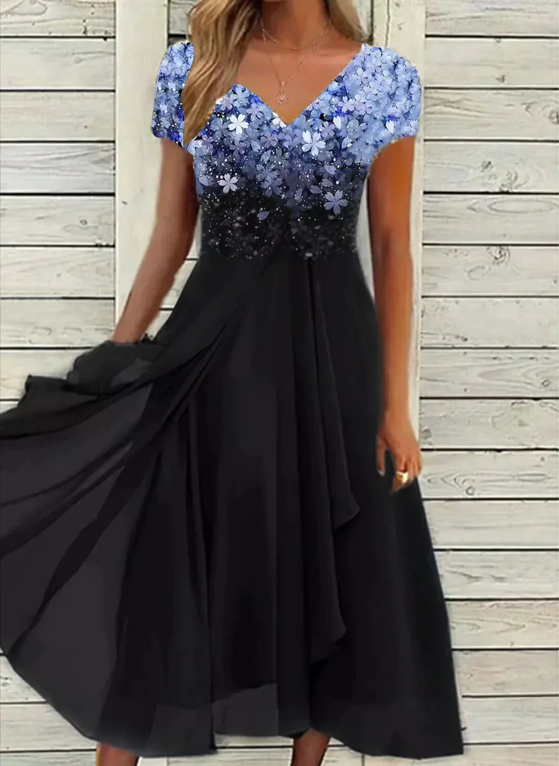 LF | Robes de soirée en mousseline de soie pour femmes