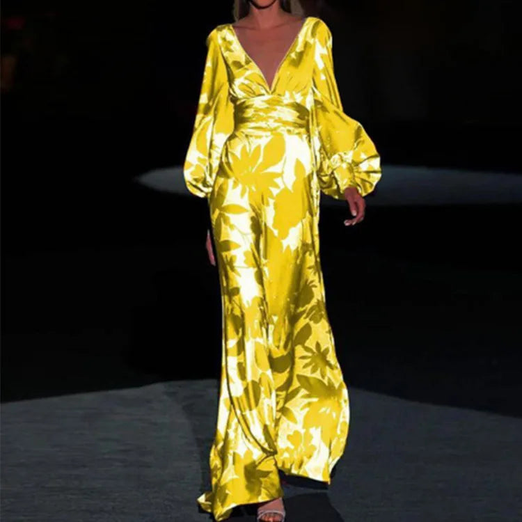 LF | Robe à la mode avec décolleté en V