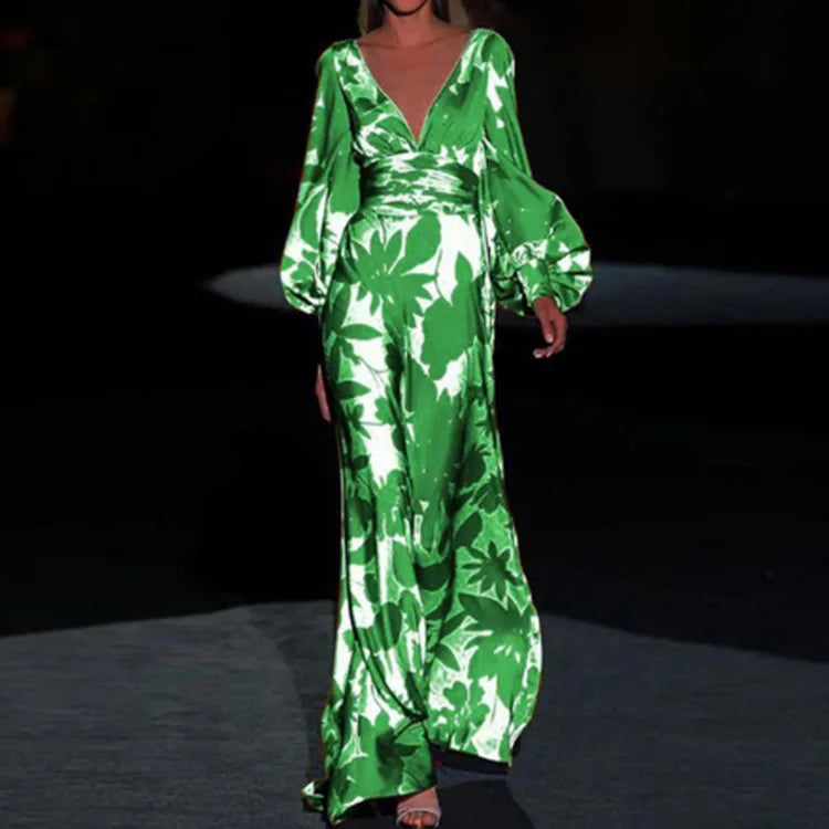 LF | Robe à la mode avec décolleté en V