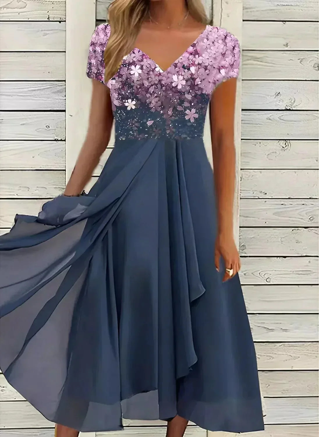 LF | Robes de soirée en mousseline de soie pour femmes