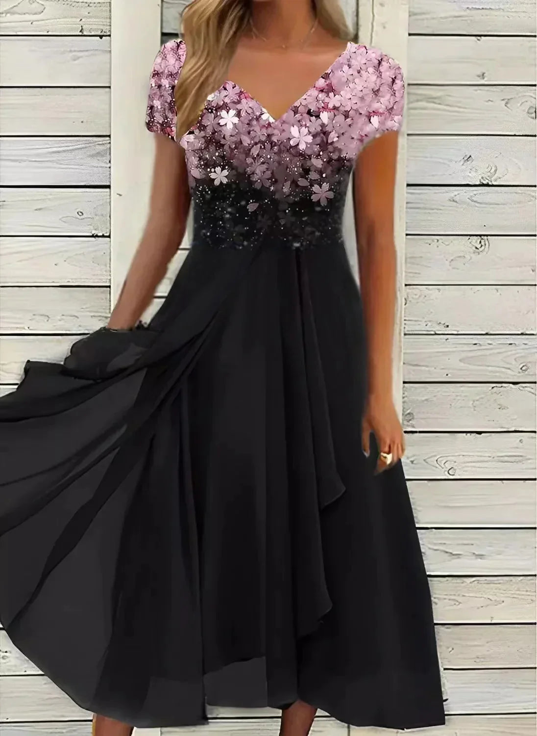LF | Robes de soirée en mousseline de soie pour femmes