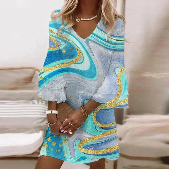 LF | Robe d'été à manches cloches
