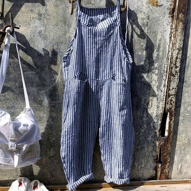 LF | Combinaison ample à rayures vintage
