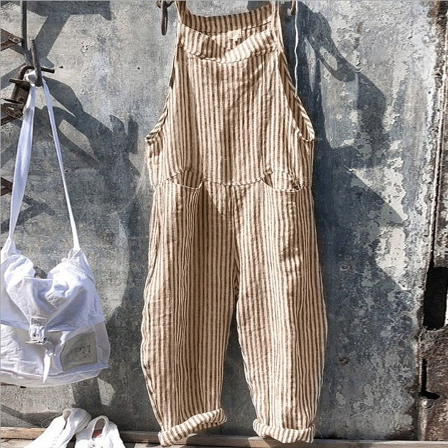 LF | Combinaison ample à rayures vintage