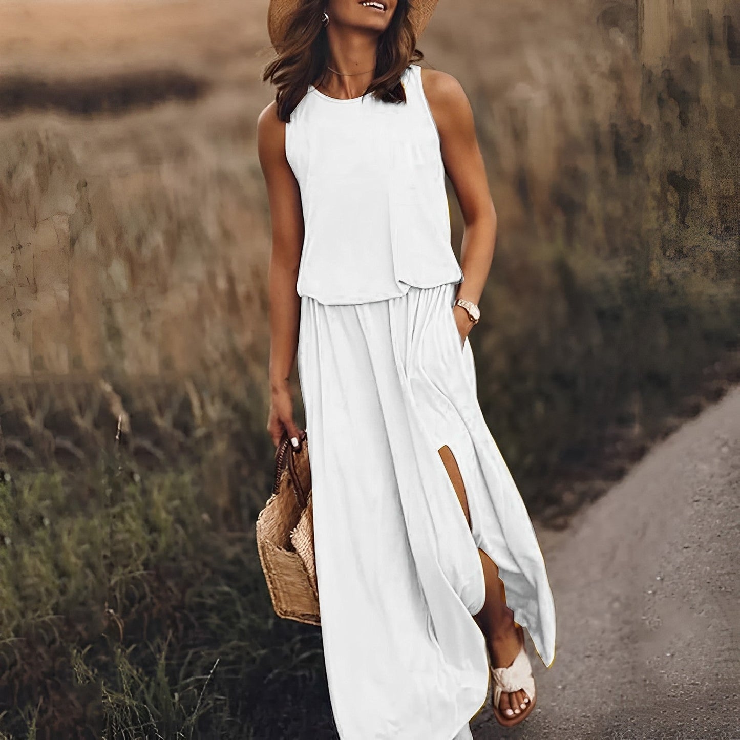 LF | Robe élégante et colorée