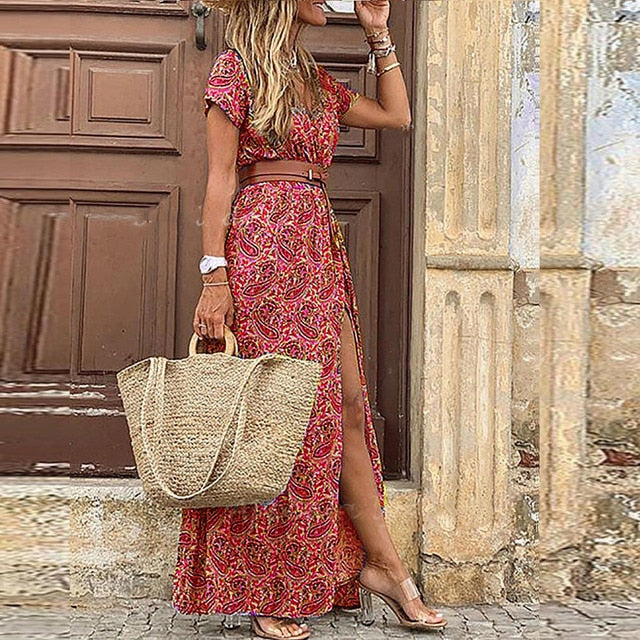 LF | Robe à fleurs boho