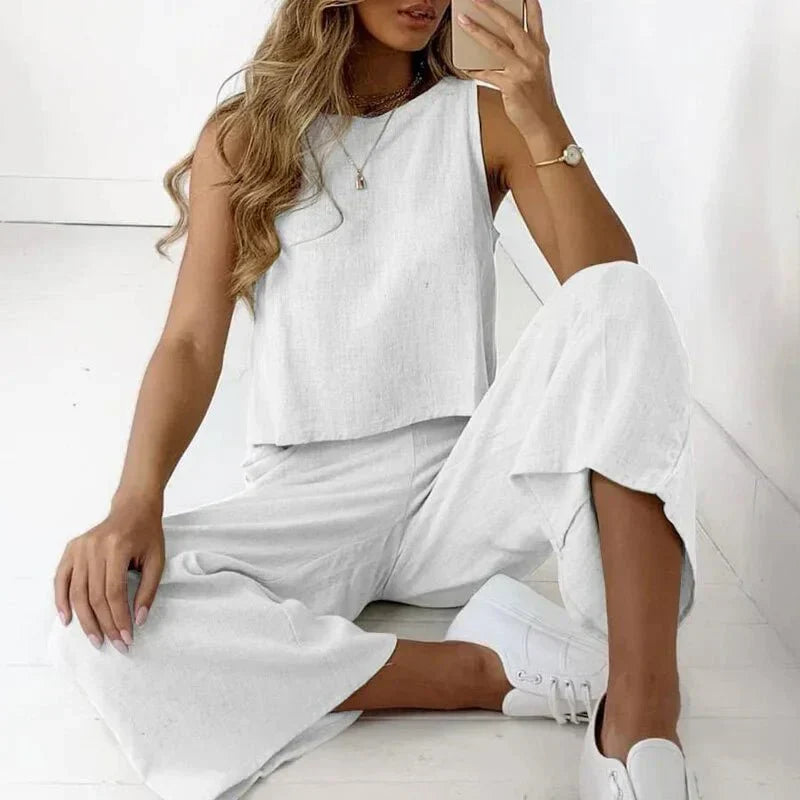 LF | Set de lin élégant en deux parties