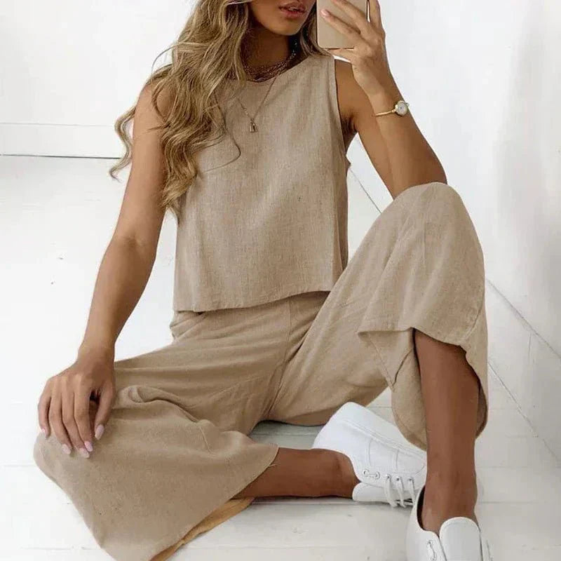 LF | Set de lin élégant en deux parties