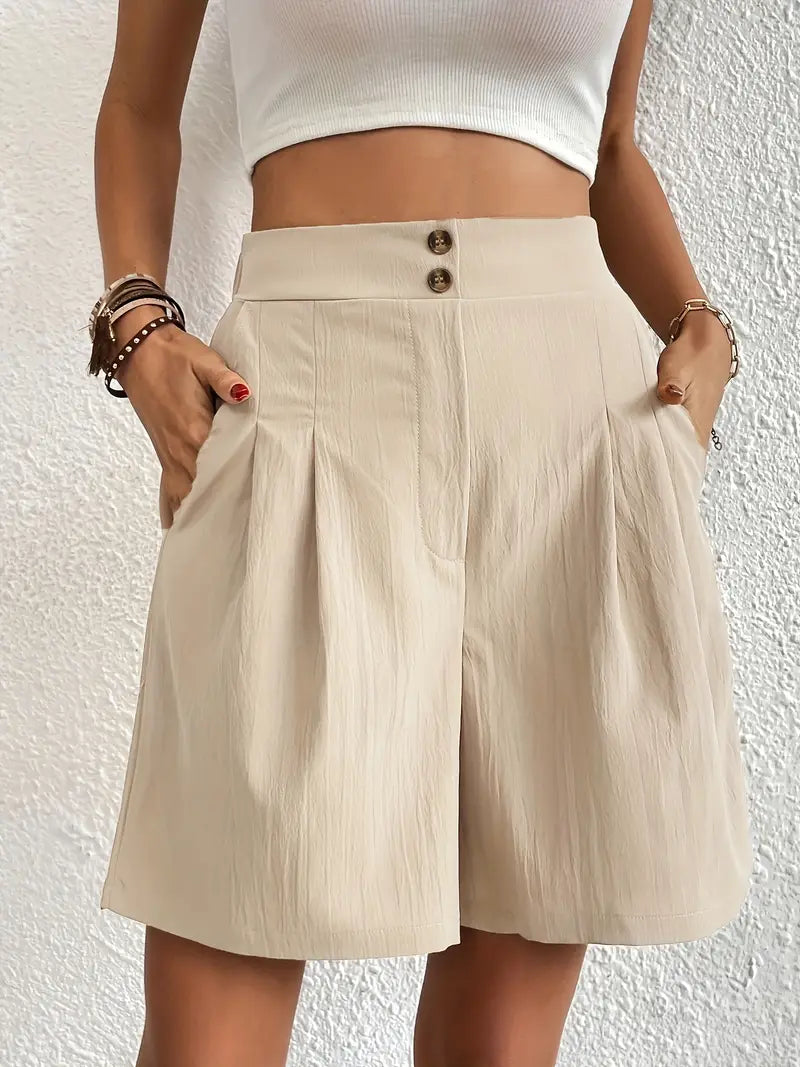 LF | Short taille haute et jambes larges