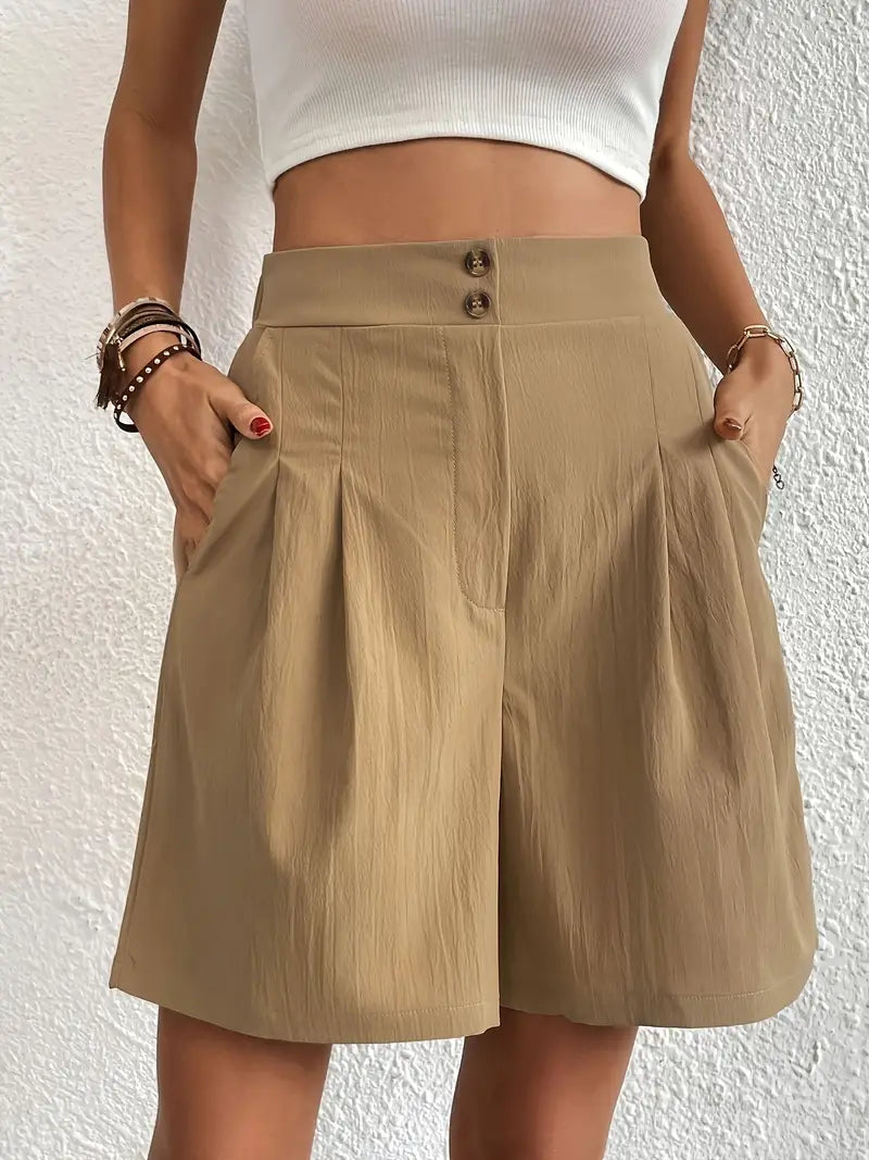 LF | Short taille haute et jambes larges