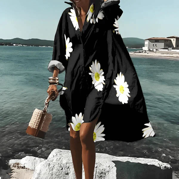 LF | Robe longueur genou avec imprimé unique