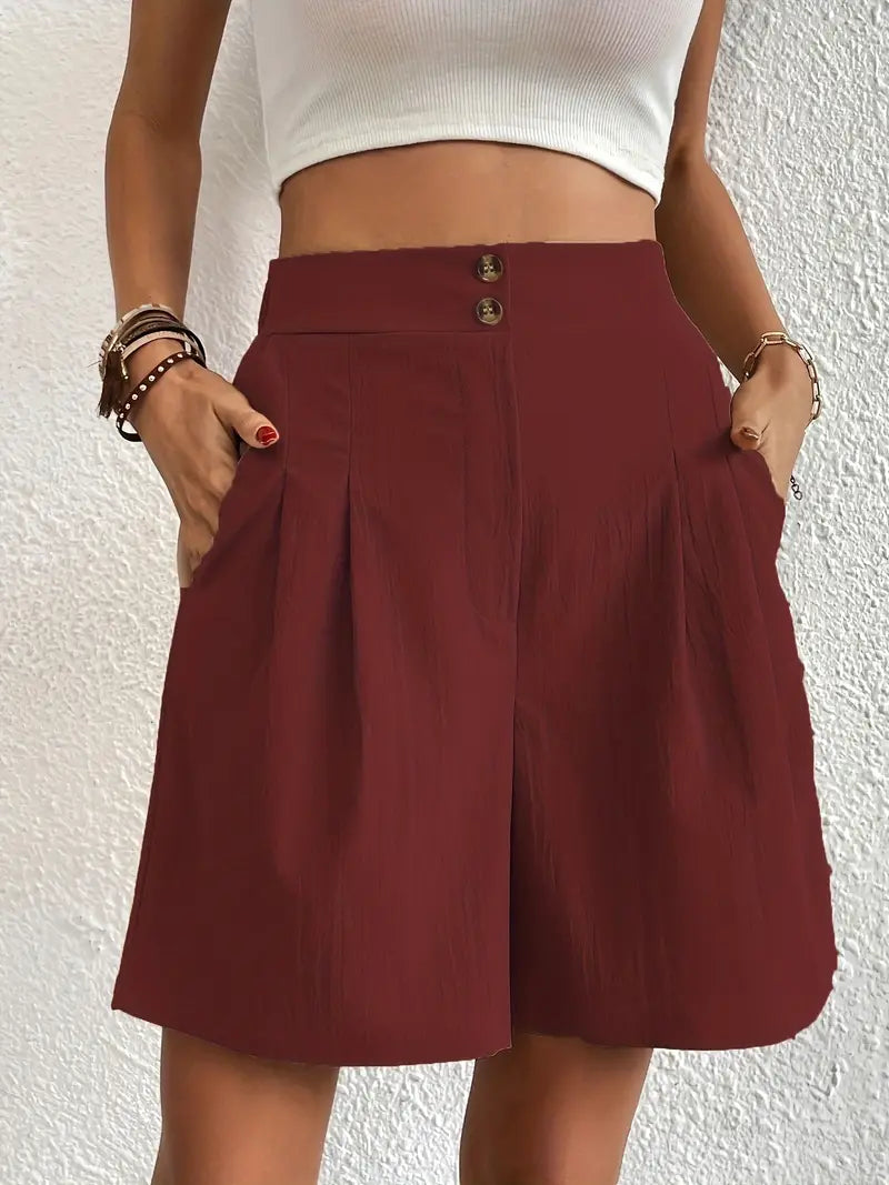 LF | Short taille haute et jambes larges
