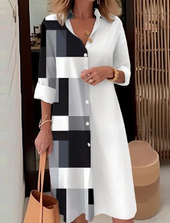 LF | Robe chemise élégante