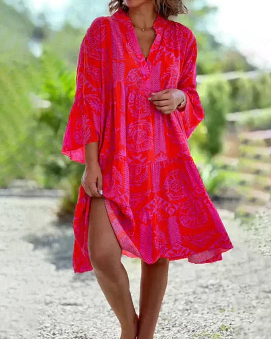 LF | Robe boho en coton