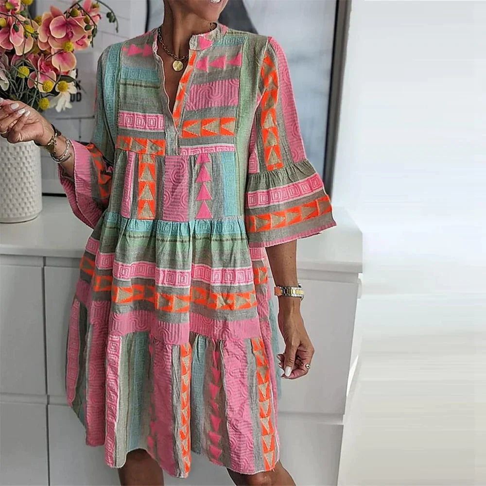 LF | Robe midi élégante