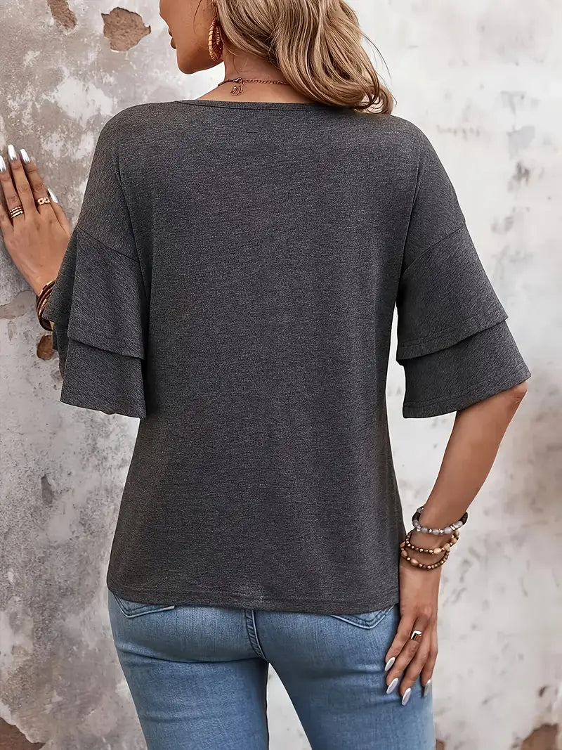 LF | T-shirt Casual V-Neck pour femmes