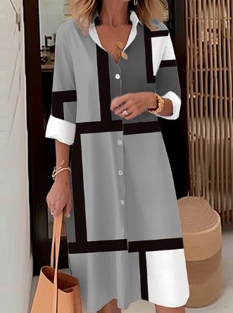 LF | Robe chemise élégante