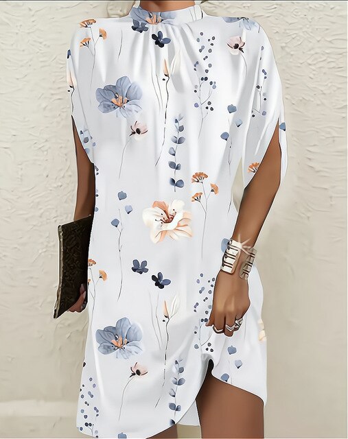 LF | Robe à la mode avec manches chauve-souris