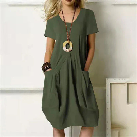 LF | Robe de loisirs à manches courtes