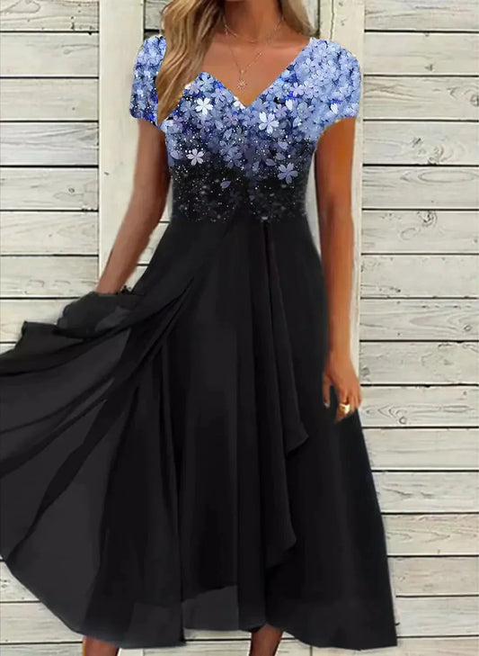 LF | Robes de soirée en mousseline de soie pour femmes