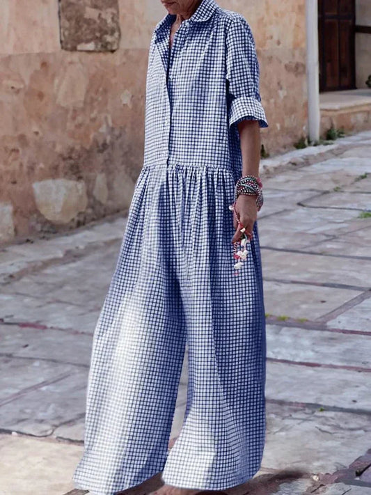LF | Combinaison à carreaux
