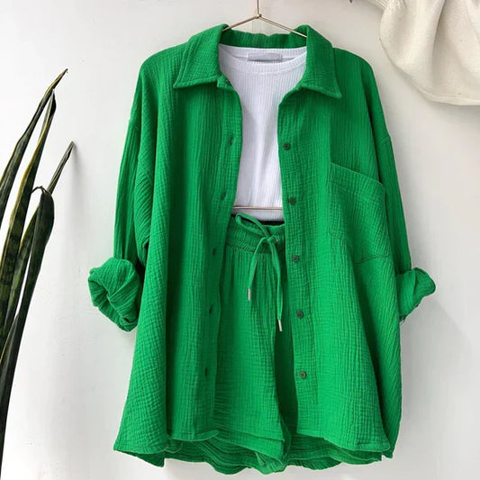 LF | Ensemble deux pièces avec plissé