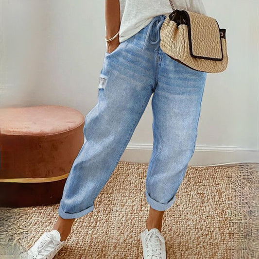 LF | Pantalon d'été boho en coton