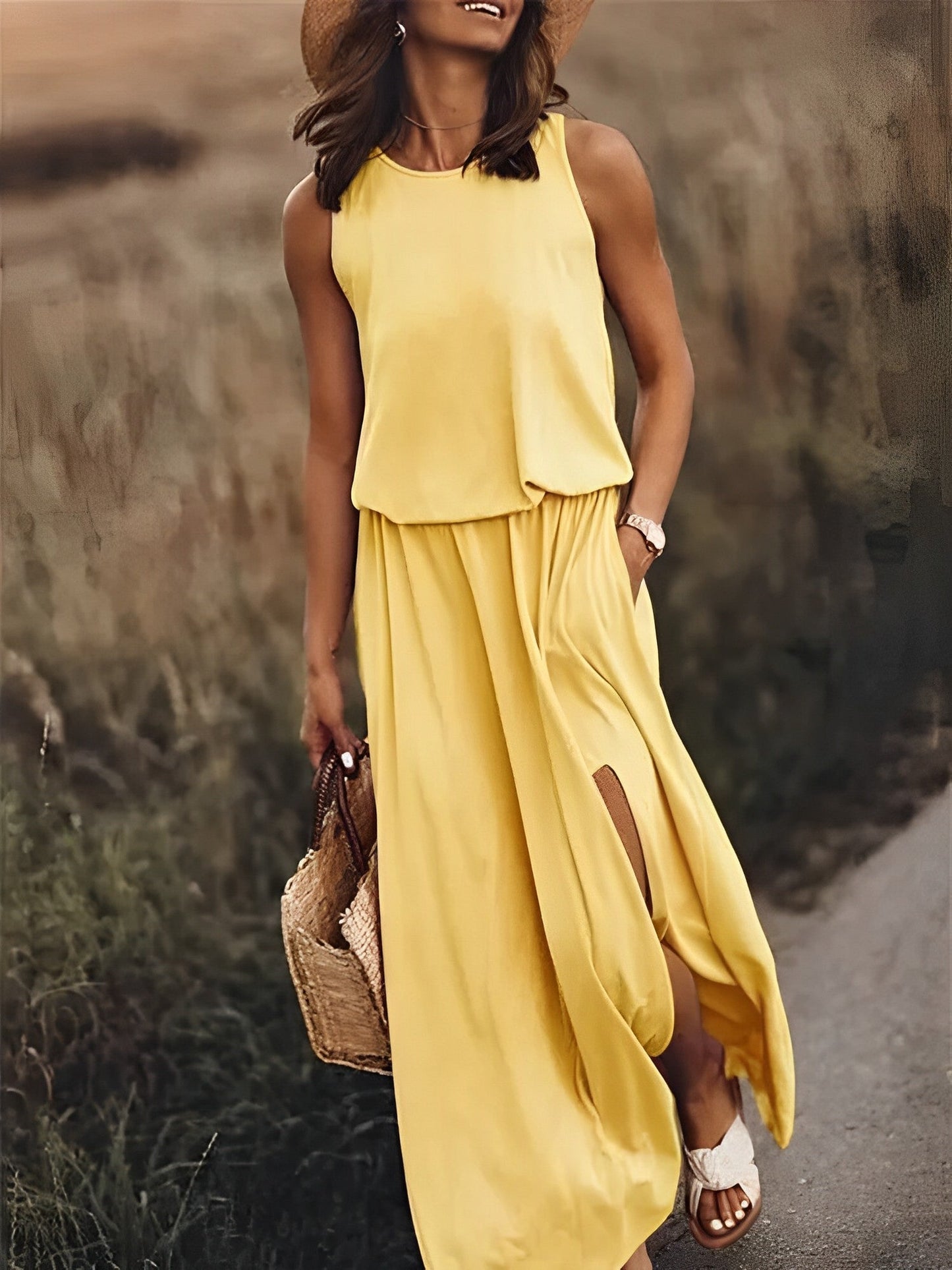 LF | Robe élégante et colorée