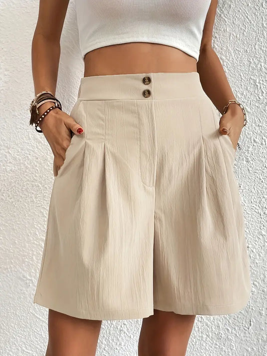 LF | Short taille haute et jambes larges
