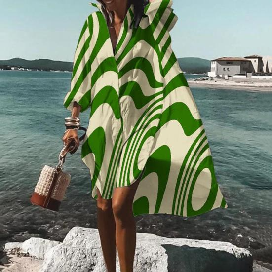LF | Robe longueur genou avec imprimé unique